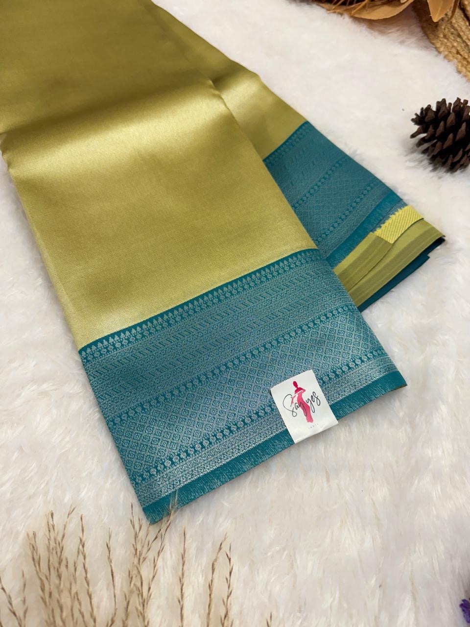05faa2b0-86d1-4d09-90e3-dcc589082147 Utsav (saree) - Teal - Image 1
