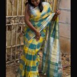 Handloom Linen silk - Multicoloured