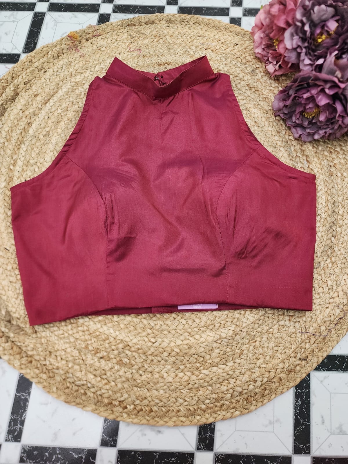 461c58a9-cbdf-4ff9-b888-9e14ab12b339-1.jpeg Maroon Oriole (Blouse) - Image 1