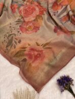 Whispers of spring (saree) - Blush - Image 3