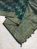 Annapoorani(saree) - Teal green