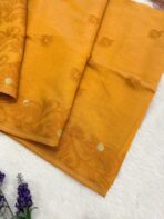 Charukesi (saree) - Golden marigold - Image 2