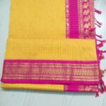 Kayal with checks in Yellow and Pink