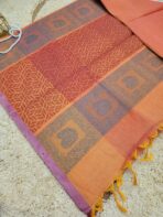 Pure Handloom cotton saree - SY106 - Image 3