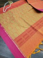 Pure Handloom cotton saree - SY112 - Image 3