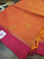 Pure Handloom cotton saree - SY112 - Image 2