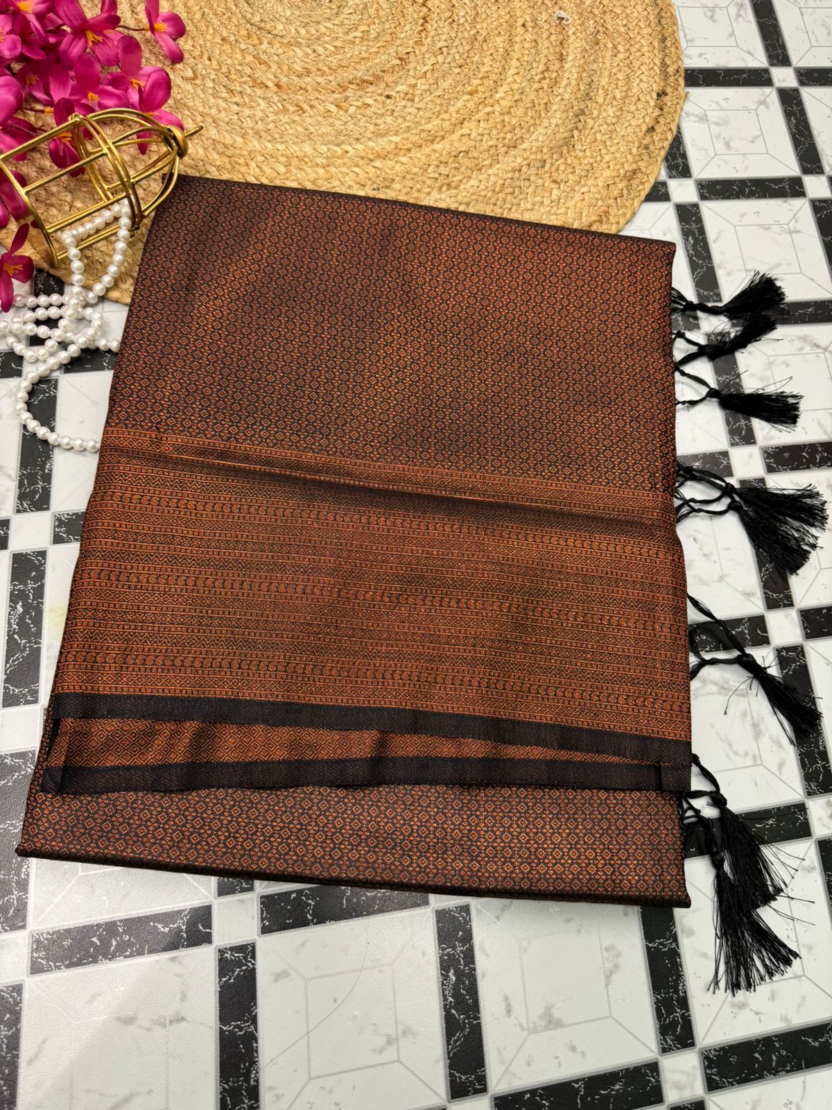 IMG-20240626-WA0040-1.jpg Banarasi soft silk in Black - Image 1