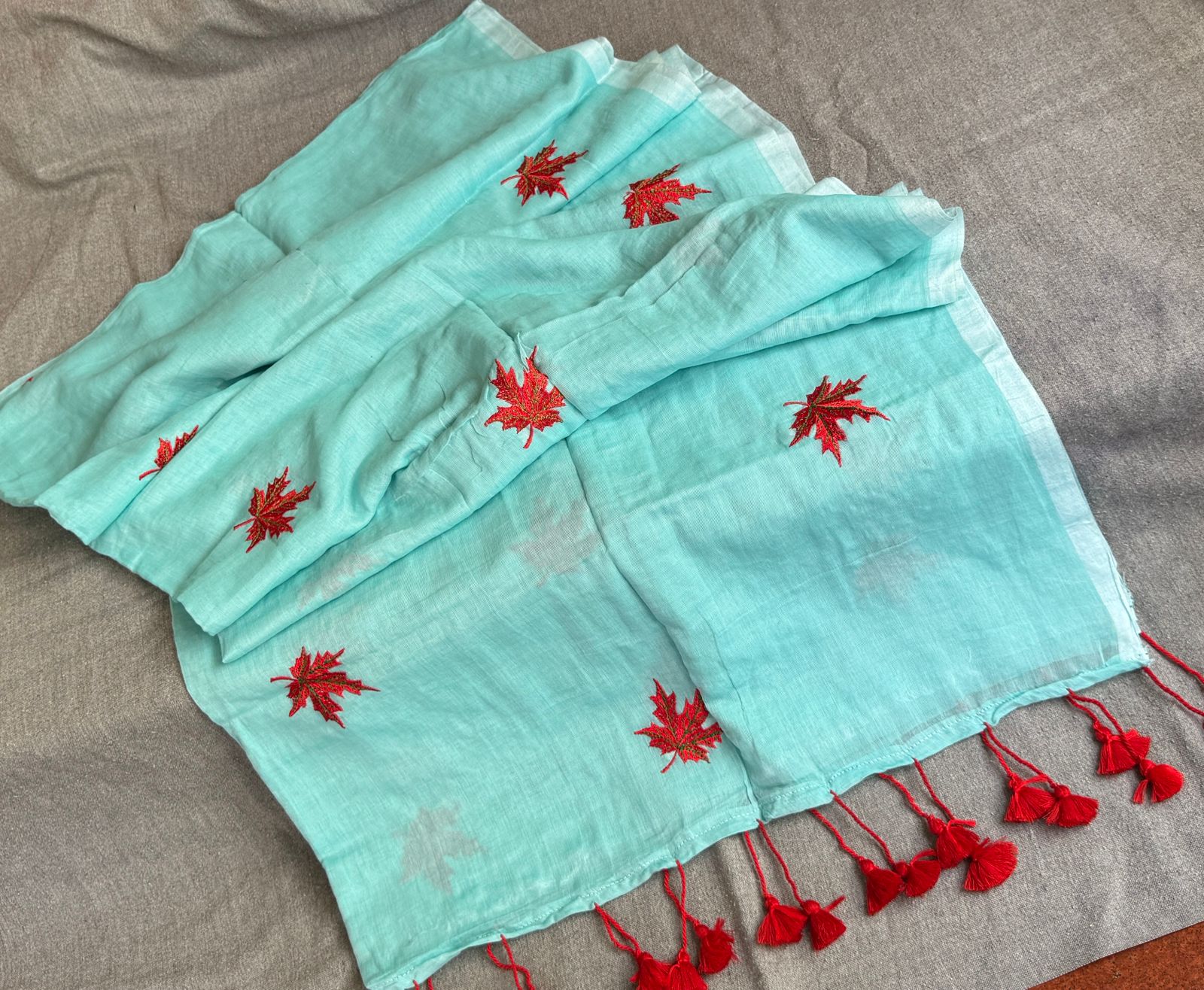 IMG-20241009-WA0027-1.jpg Maple breeze - Turquoise - Image 1