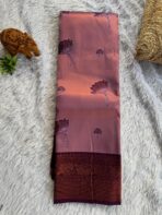 The Radiant Tapestry in Lavender & Magenta with floral motifs