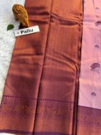 The Radiant Tapestry in Lavender & Magenta with floral motifs - Image 2