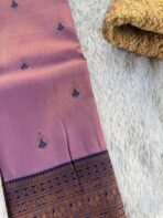 The Radiant Tapestry in Lavender & Navy with Meena motifs - Image 4