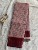 Ikkat woven soft semi silk - SY002