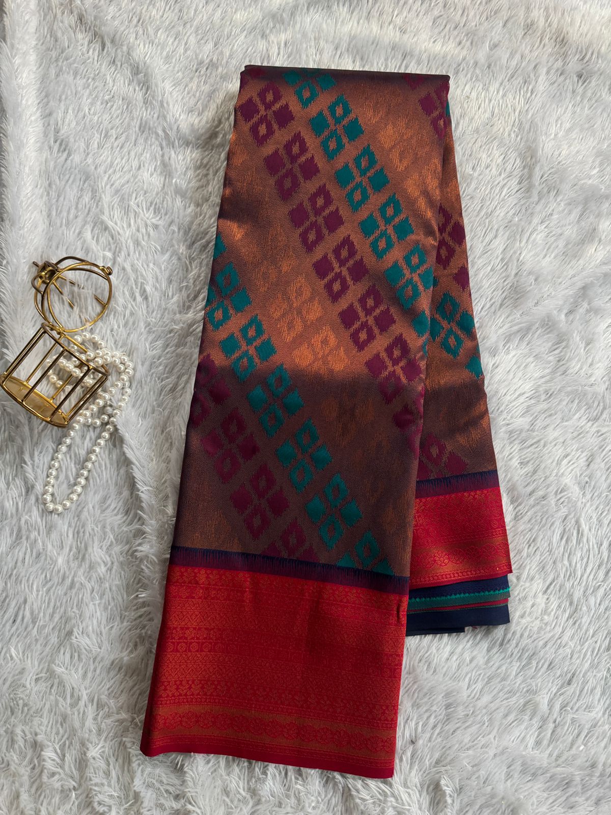 IMG-20241018-WA0043-1.jpg Ikkat woven soft semi silk - SY101 - Image 1