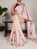Sarah (saree) - Blush grace