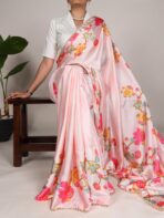 Sarah (saree) - Rosy drape