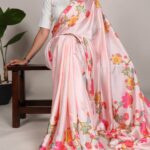 Sarah (saree) - Rosy drape