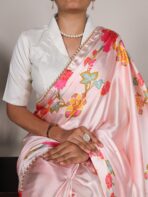 Sarah (saree) - Rosy drape - Image 2