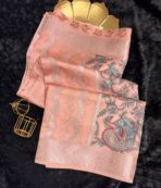 Kundavai (Saree) - Sweet peach