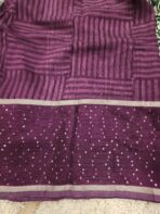 Handwoven Mulberry silk saree - SY004 - Image 3