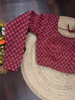 Sirpi (Blouse) - Cherry red