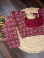 Sirpi (Blouse) - Maroon - Image 2