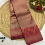 Kalyani (Saree) - Glossy maroon