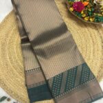 Kalyani (Saree) - Metallic green