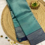 The Radiant Tapestry - Rama green & Navy