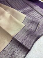 The Radiant Tapestry - Silver tan and Purple - Image 3