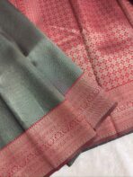 The Radiant Tapestry - Forest green & Brick red - Image 4