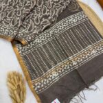 Organic Linen cotton (saree) - SY001