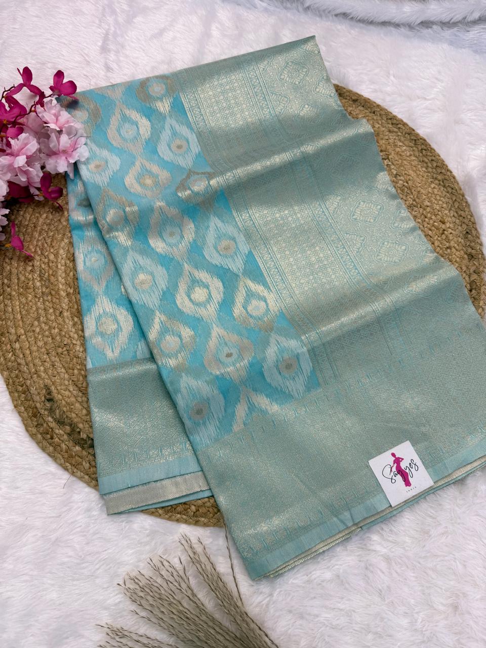 IMG-20250222-WA0018-1.jpg Ivory silk (saree) - SY004 - Image 1