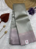 Aurelia (saree) - Pastel pink - Image 4