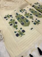 Sierra (saree) - in the blues - Image 4