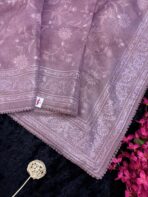 Noorjah (saree) in Lilac
