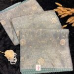 Noorjah (saree) in Ice blue