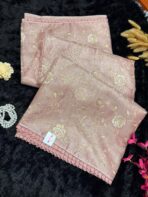 Noorjah (saree) in Baby pink