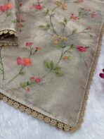 Noorjah (saree) in Ivory - Image 4