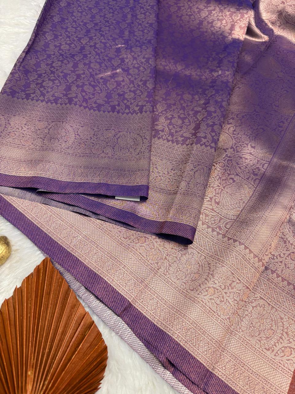 IMG-20250326-WA0064-1.jpg Ruhani (saree) - Violet - Image 1