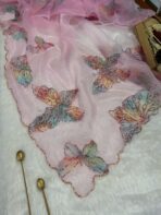 Butterfly whisper in shades of pink