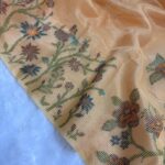 Muga silk cotton (saree) - Ivory