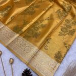 Honey bloom - Kancheevaram tissue silk