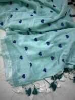 The Queen of Hearts in Aqua blue