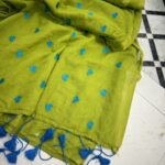 The Queen of Hearts in Sheen green