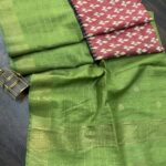 Semi Tussar silk - 002