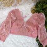 Jimmy chu Organza blouse - Baby pink