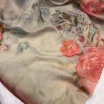 Whispers of spring (saree) - Blush