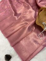 Kanmani (Saree) - Dusty rose - Image 5