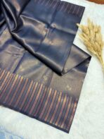 Aurelia (saree) - Navy blue - Image 3