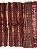 Pochampalli on Cotton - Rustic brown - Image 2
